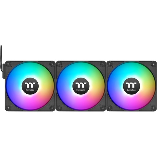 [166576] Thermaltake CT140 EX Reverse Fan Black 3 Pack ARGB Sync