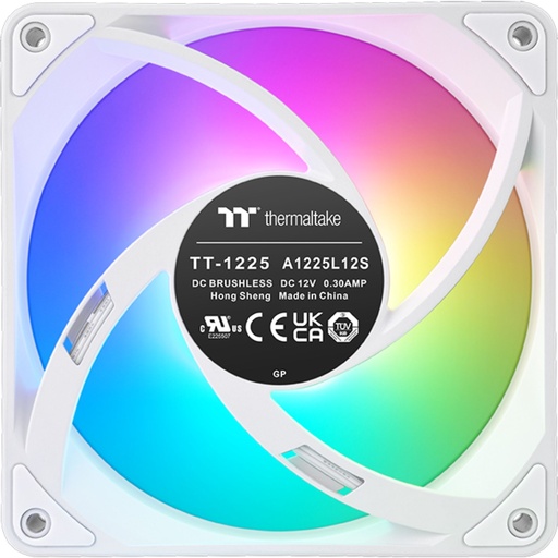 [166583] Thermaltake CT120 EX Reverse Fan White 3 Pack ARGB Sync