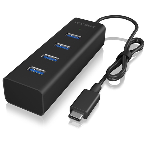 [120852] ICY BOX IB-HUB1409-C3 Type-C zu 4-Port USB 3.2