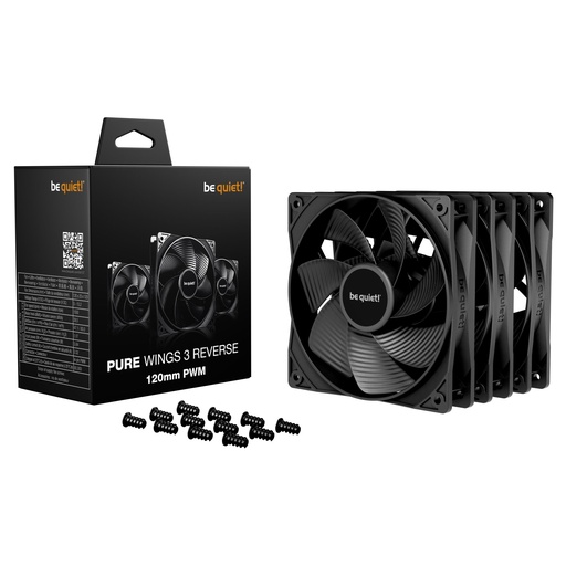 [205790] be quiet! Pure Wings 3 120mm PWM Reverse 3-Pack