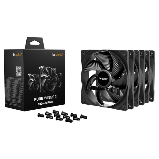 [205818] be quiet! Pure Wings 3 120mm PWM 3-Pack