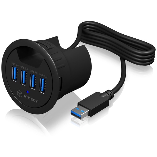 [735814] ICY BOX IB-HUB1403 Table Hub 4x USB 3.0 Type-A