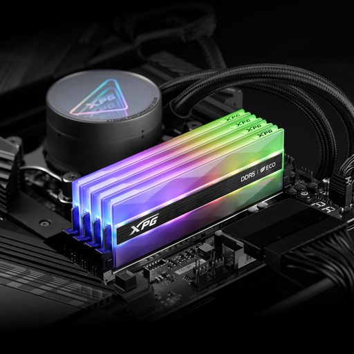 [141950] ADATA-XPG DDR5 U-DIMM 6400 32GB LANCER NEON RGB Dual Box 2x16GB