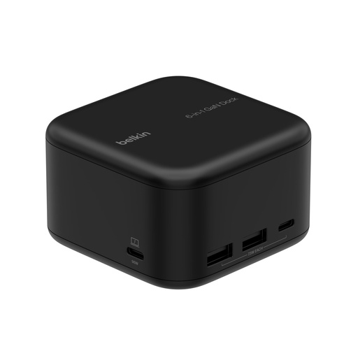 [869416] Belkin CONNECT USB-C 6-in-1 Core GaN (130W) 96W PD     INC018vfBK