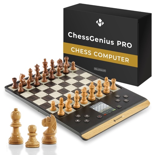 [116036] Millennium Chess Genius Pro 2024 Wood