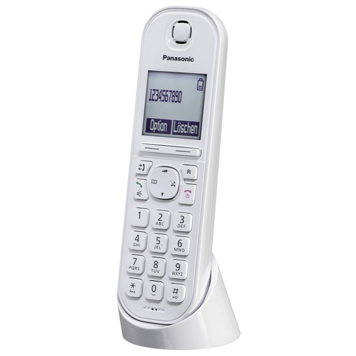 [323500] Panasonic KX-TGQ200GW white