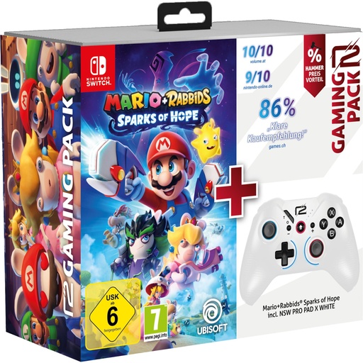 [100251] ready2gaming Nintendo Switch Mario + Rabbids Sparks of Hope +
