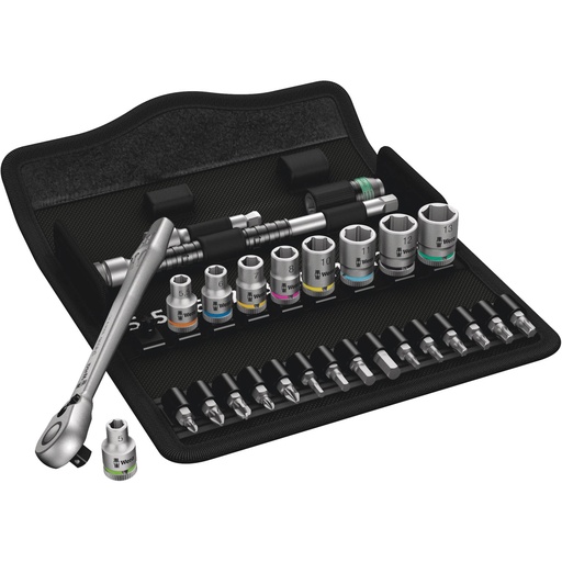 [439539] WERA 8100 SA 8 Zyklop Metal Ratchet Set