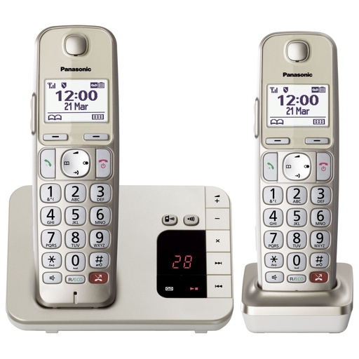 [654194] Panasonic KX-TGE262GN champagne
