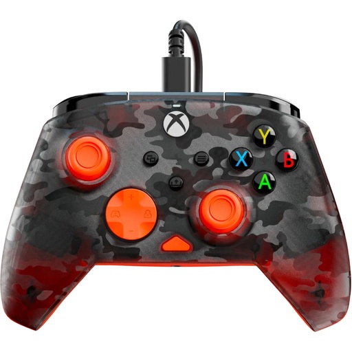 [174472] Turtle Beach Rematch Core Wire XB Ghost Camo Black & Orange
