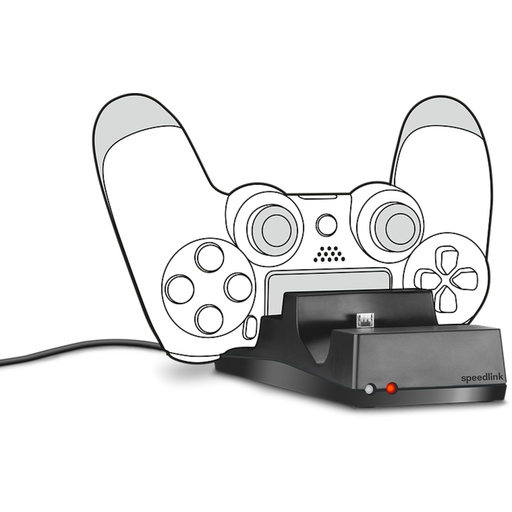 [226251] Speedlink JAZZ USB Charger for PS4 black