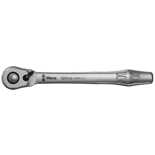 [493537] WERA 8004 A Zyklop met. ratchet 1/4  drive