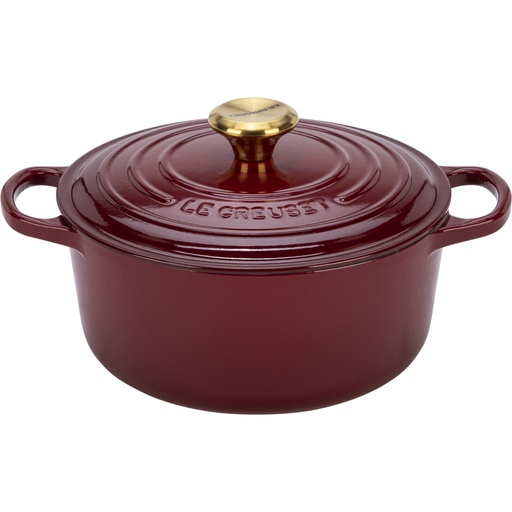 [190796] Le Creuset Signature Bräter rund 24 cm rot