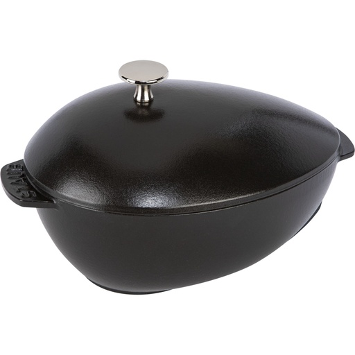 [192525] Staub Muscheltopf 25 cm schwarz