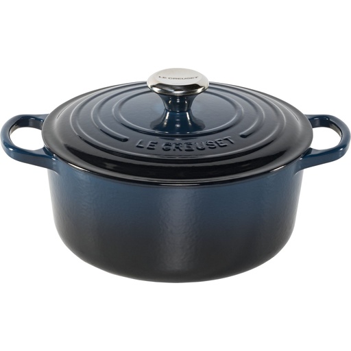 [194464] Le Creuset Signature Bräter rund 24 cm nuit