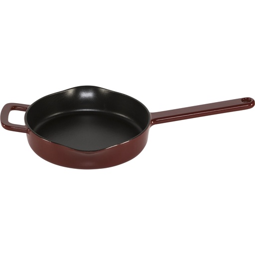 [200386] Fissler Moments Collection Frying Pan 24 cm burgundy red