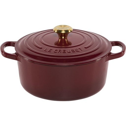 [209682] Le Creuset Signature Bräter rund 22 cm rot
