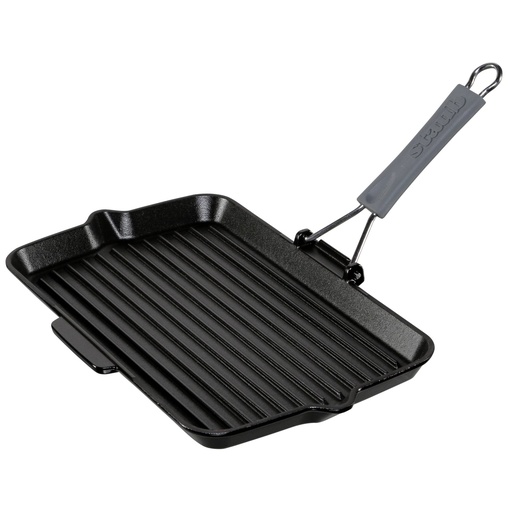 [539919] Staub Square Grill Pan  34x21cm cast iron, black, induction