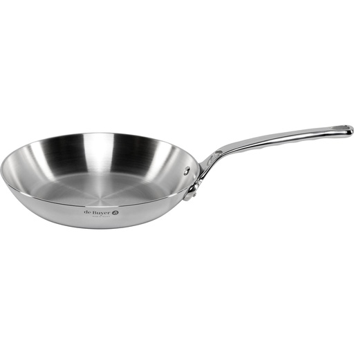 [592370] De Buyer Affinity Pan Stainless Steel 24 cm