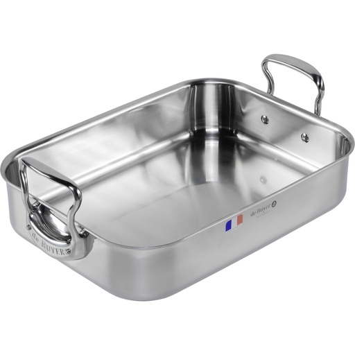 [592384] De Buyer Affinity Casserole Stainless Steel 35X25 cm