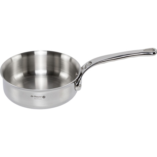 [592391] De Buyer Affinity Sauteuse Stainless Steel straight 16 cm
