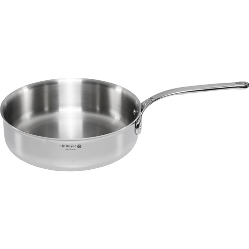 [592412] De Buyer Affinity Sauteuse Stainless Steel straight 28 cm