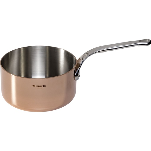[592517] De Buyer Prima Matera Casserole Copper/Steel 18 cm induction