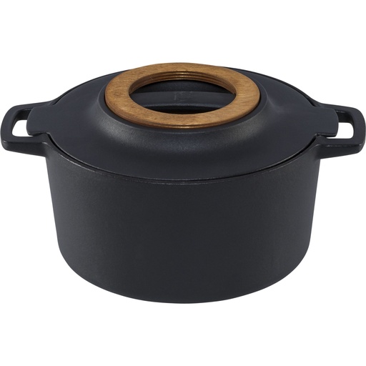 [611501] Fiskars Pot Norden Cast Iron 4L