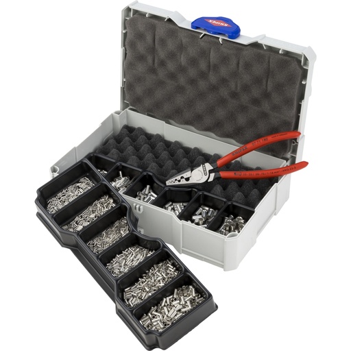 [665149] KNIPEX Cripmp Assortment for wire ferrules
