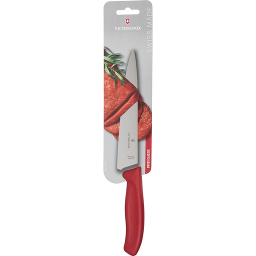 [121454] Victorinox Swiss Classic Tranchiermesser 19cm rot
