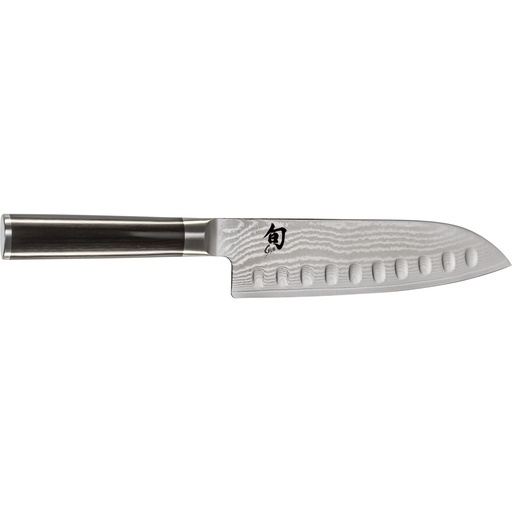 [198454] KAI Shun Santoku Knife with Hollow Edge 18 cm