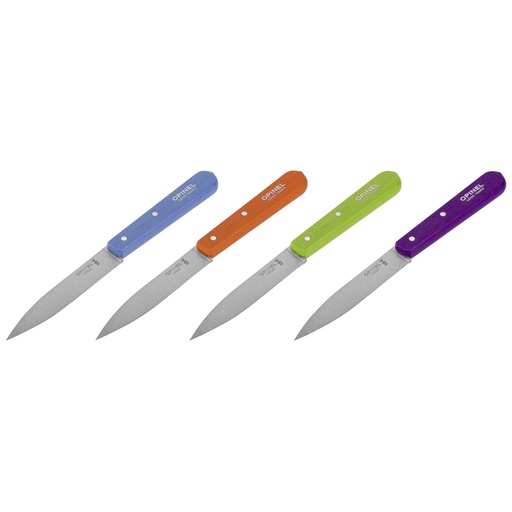 [536692] Opinel Box of 4 knives no. 112 Sweet-Pop colours