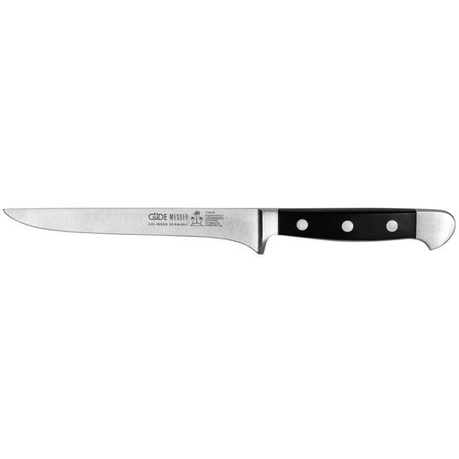 [543279] Güde Alpha Boning Knife 16 cm POM black 1703/16