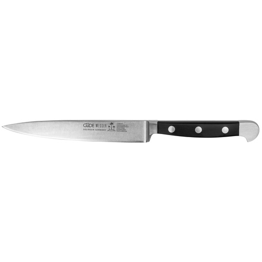 [543335] Güde Alpha kitchen knife POM black 16 cm 1765/16