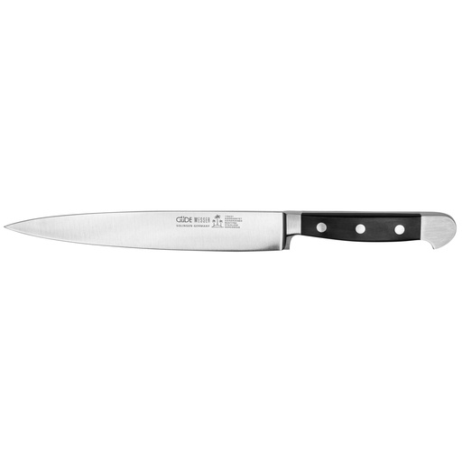 [543342] Güde Alpha ham knife 21 cm POM black 1765/21