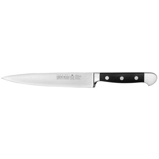 [543356] Güde Alpha carving Knife POM black 18 cm 1765/18