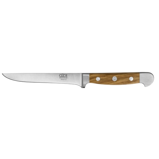 [580624] Güde Alpha Boning Knife 13 cm Olive Wood