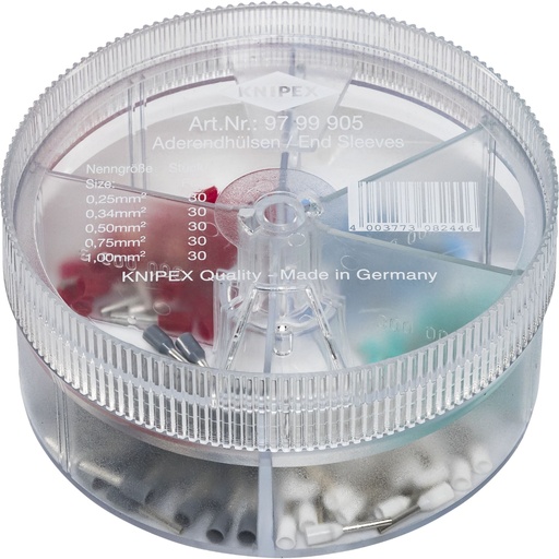 [666248] KNIPEX Assortment insulated wire ferrules