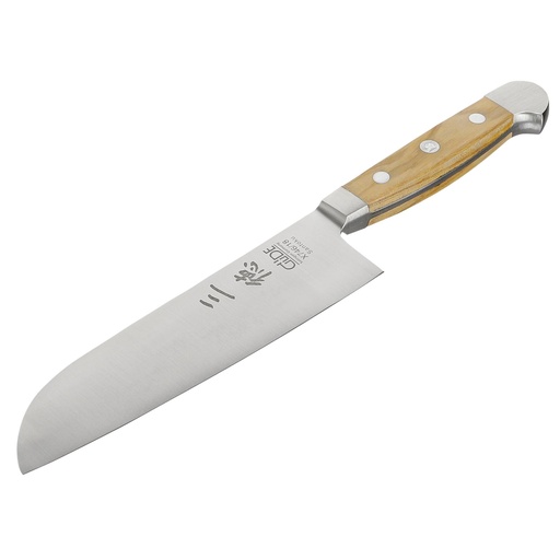 [580806] Güde Alpha Santoku 18 cm Olive Wood