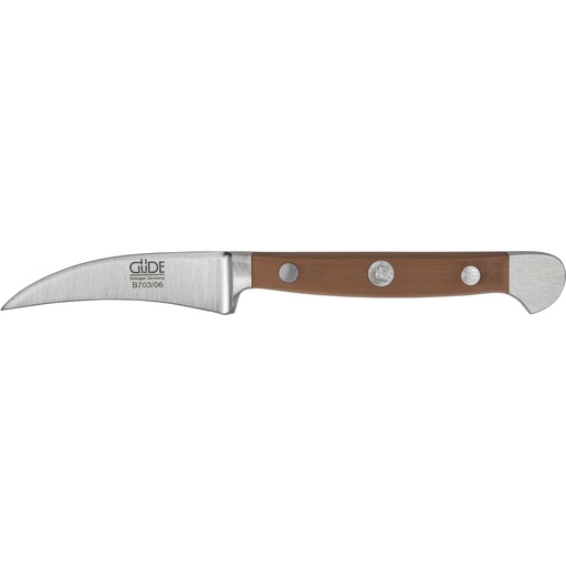 [580813] Güde Alpha peeling knife 6 cm Pear Wood