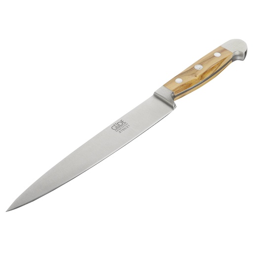 [580834] Güde Alpha ham knife 21 cm Olive Wood