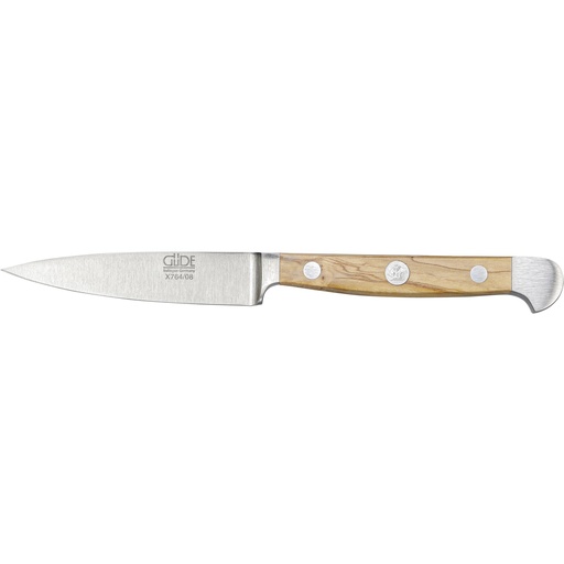 [580869] Güde Alpha paring knife 8 cm Olive Wood