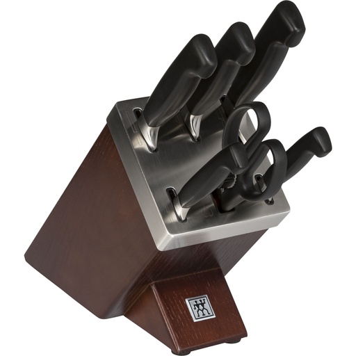 [642546] Zwilling Vier Sterne Knife Block 7 pcs. Ash
