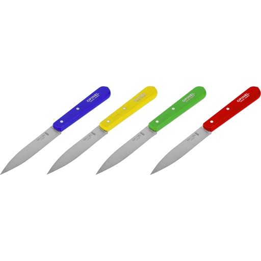 [736122] Opinel Office Knife Set No. 112 4-pcs. coloured