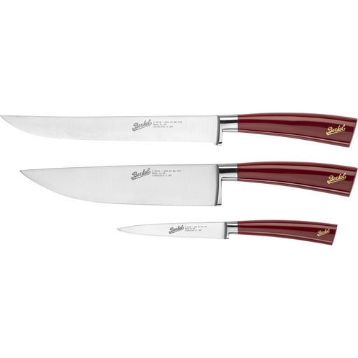 [787642] Berkel Elegance Red Chef-Set 3-pcs.