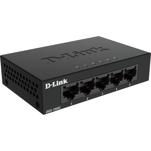[158925] D-Link DGS-105GL/E 5-Port Layer2 Gb Light Sw without IGMP