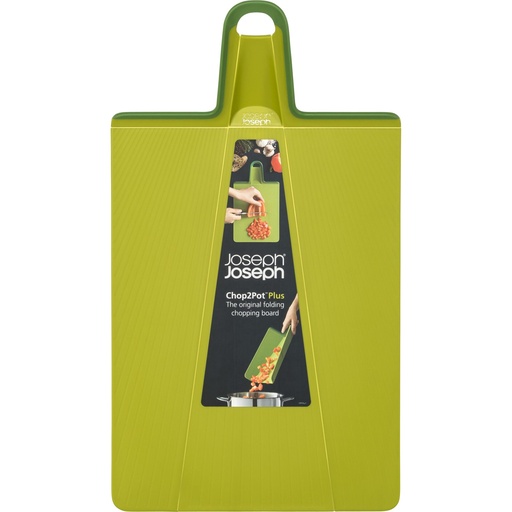 [156433] Joseph Joseph Chop2Pot Plus Green Folding Chopping Board