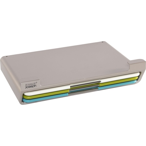 [157189] Joseph Joseph Slim 3-piece Under Shelf Multic.Chopping Board Set