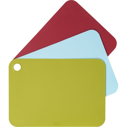 [158001] Joseph Joseph Pop 3-piece Multi- colour Chopping Mat Set