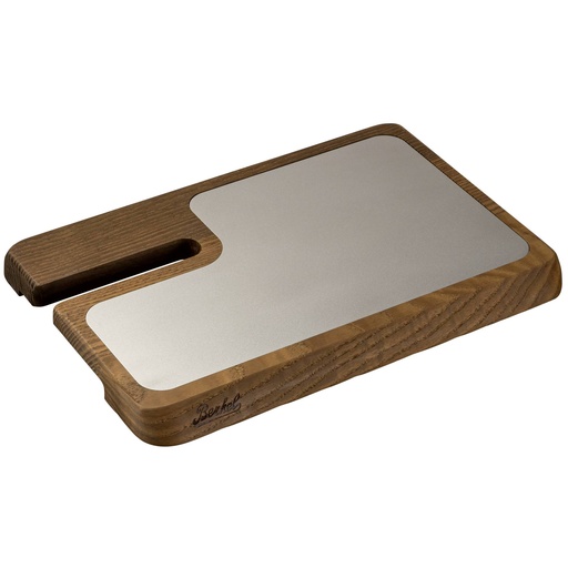 [561094] Berkel Cutting Board Red Line 220-250 beech & Stainless Steel